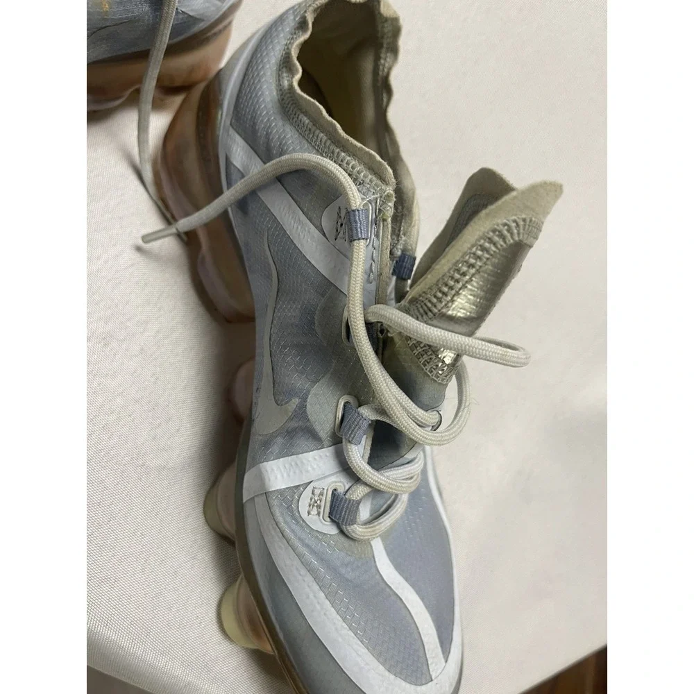 Nike Shoes Youth 7 Air VaporMax 2019 GS Sneakers Gray Round Toe AJ2617-001